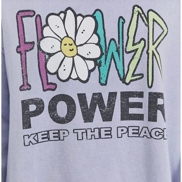 BDG Flower Power Crew Neck - Picture 4 of 4